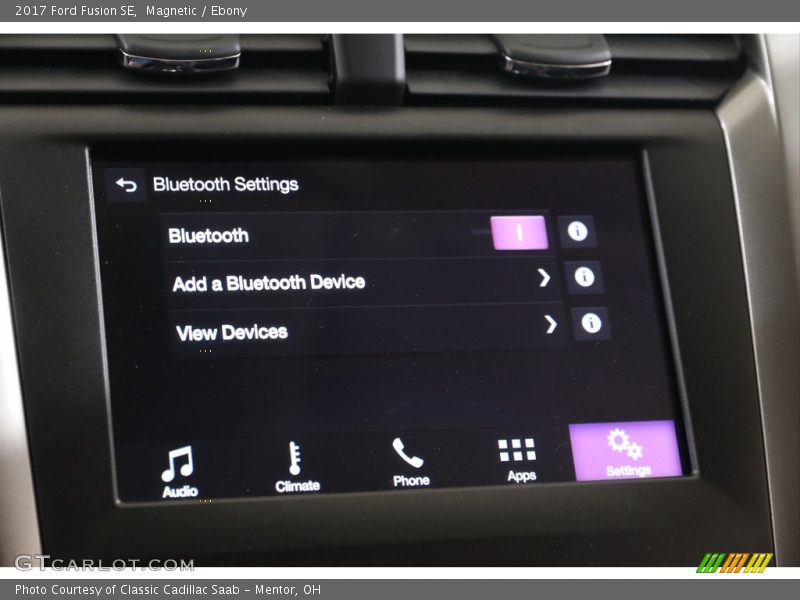 Magnetic / Ebony 2017 Ford Fusion SE