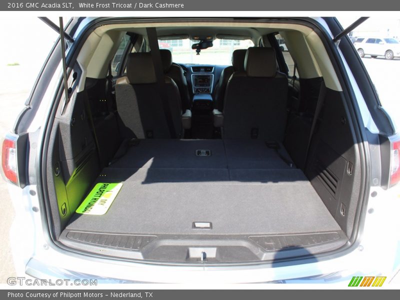 White Frost Tricoat / Dark Cashmere 2016 GMC Acadia SLT