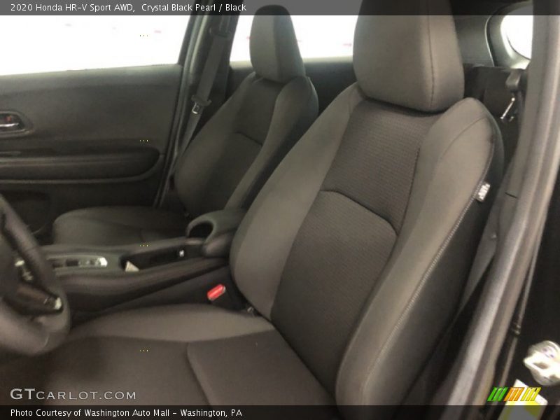 Crystal Black Pearl / Black 2020 Honda HR-V Sport AWD