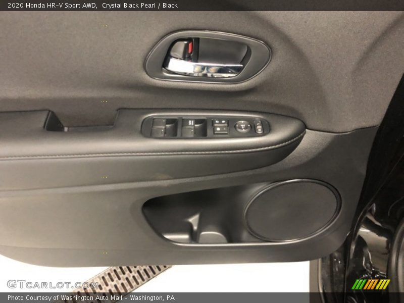 Crystal Black Pearl / Black 2020 Honda HR-V Sport AWD