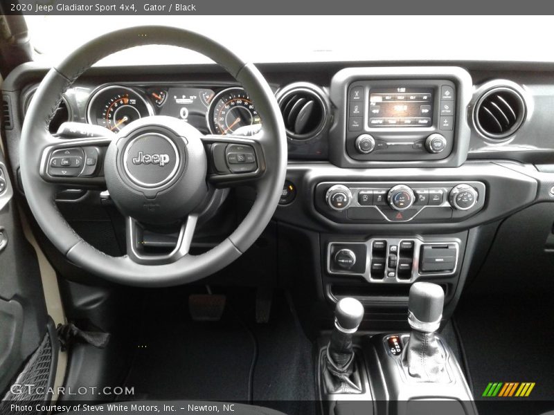 Dashboard of 2020 Gladiator Sport 4x4
