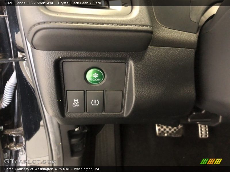 Crystal Black Pearl / Black 2020 Honda HR-V Sport AWD