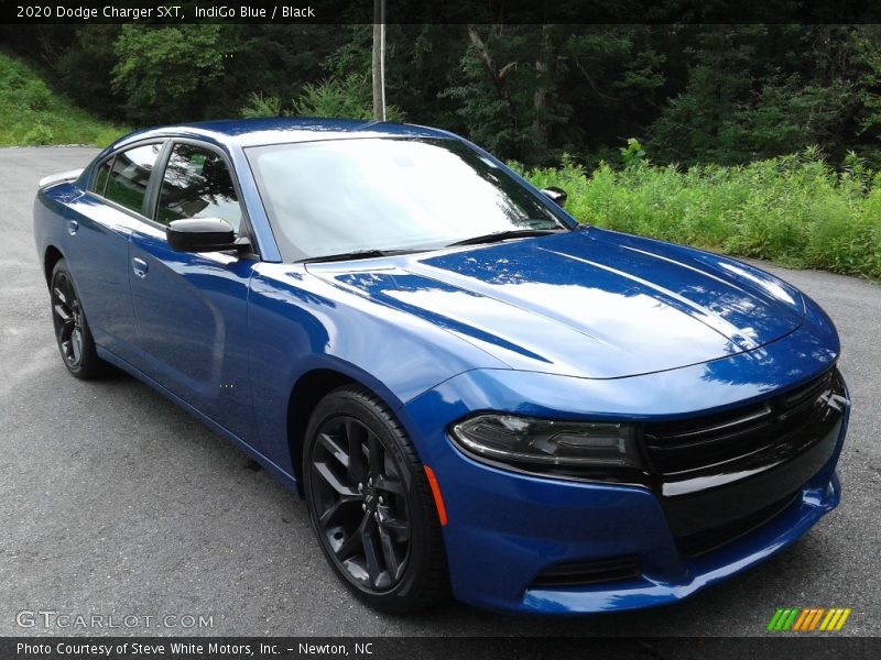 IndiGo Blue / Black 2020 Dodge Charger SXT
