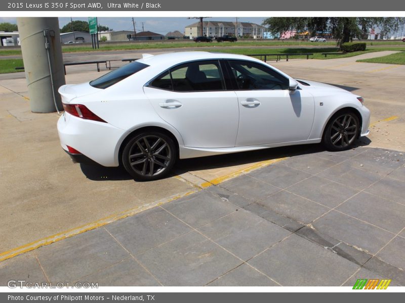 Ultra White / Black 2015 Lexus IS 350 F Sport AWD