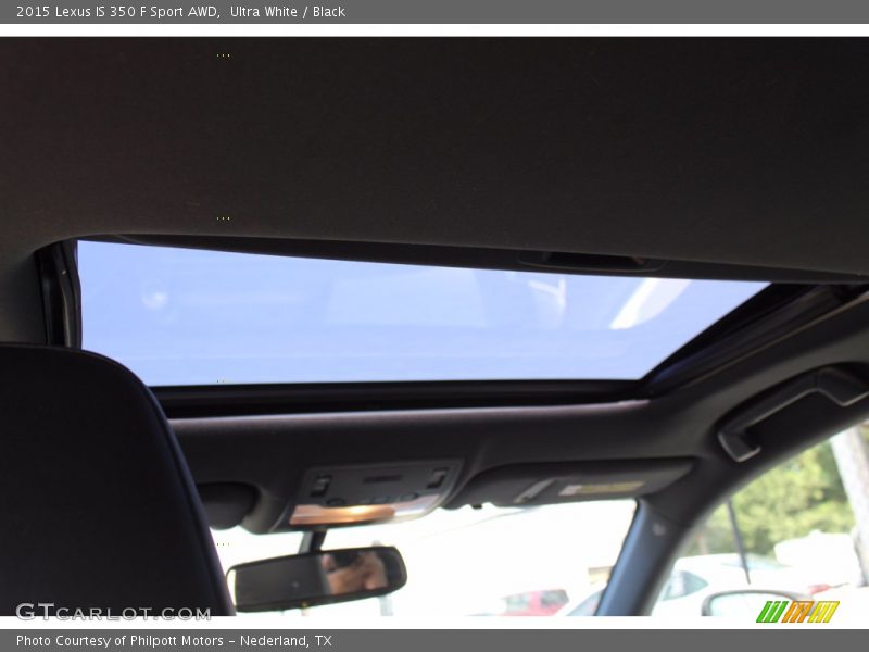 Ultra White / Black 2015 Lexus IS 350 F Sport AWD