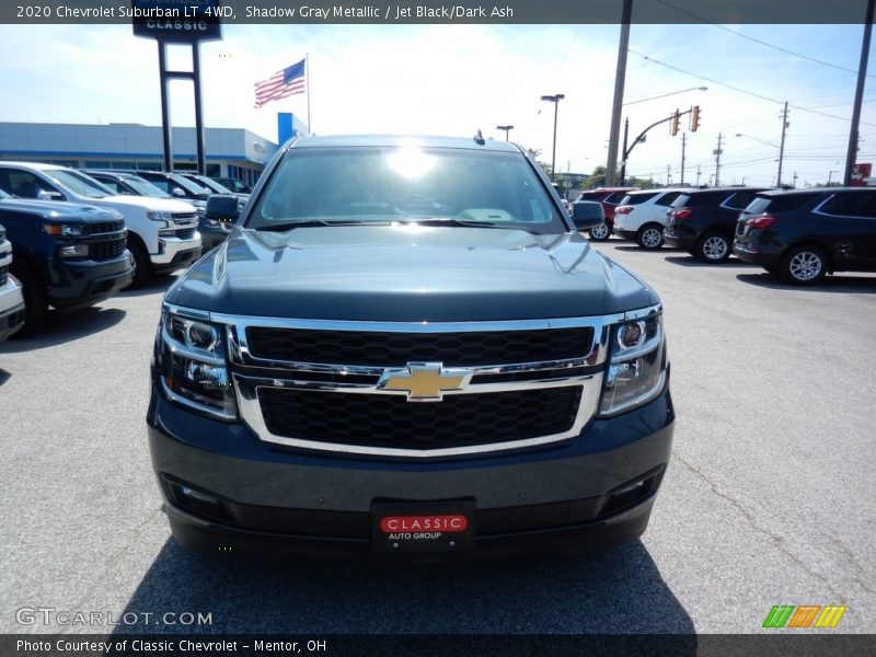 Shadow Gray Metallic / Jet Black/Dark Ash 2020 Chevrolet Suburban LT 4WD