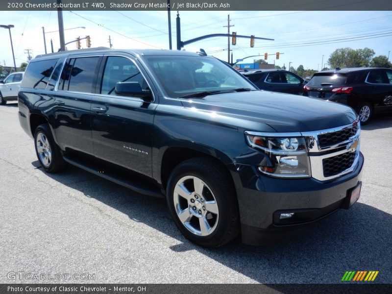 Shadow Gray Metallic / Jet Black/Dark Ash 2020 Chevrolet Suburban LT 4WD