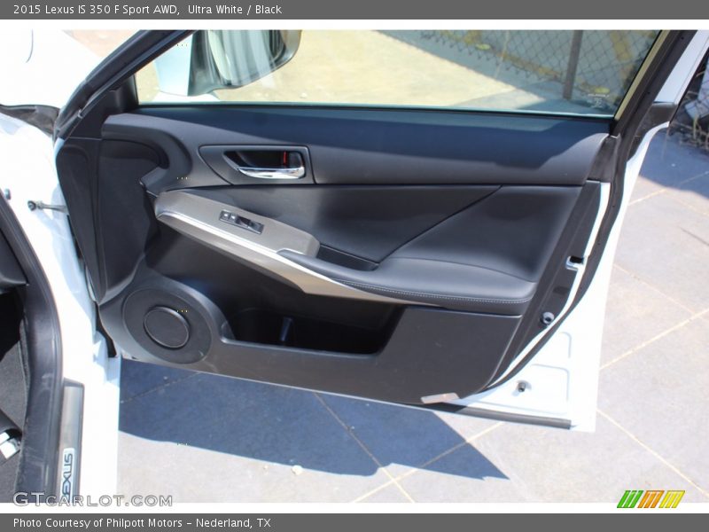 Ultra White / Black 2015 Lexus IS 350 F Sport AWD