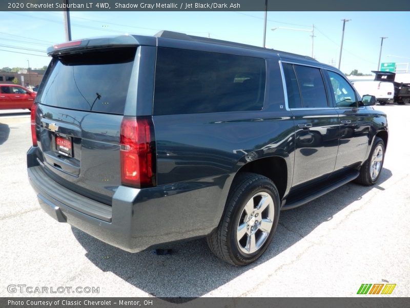 Shadow Gray Metallic / Jet Black/Dark Ash 2020 Chevrolet Suburban LT 4WD