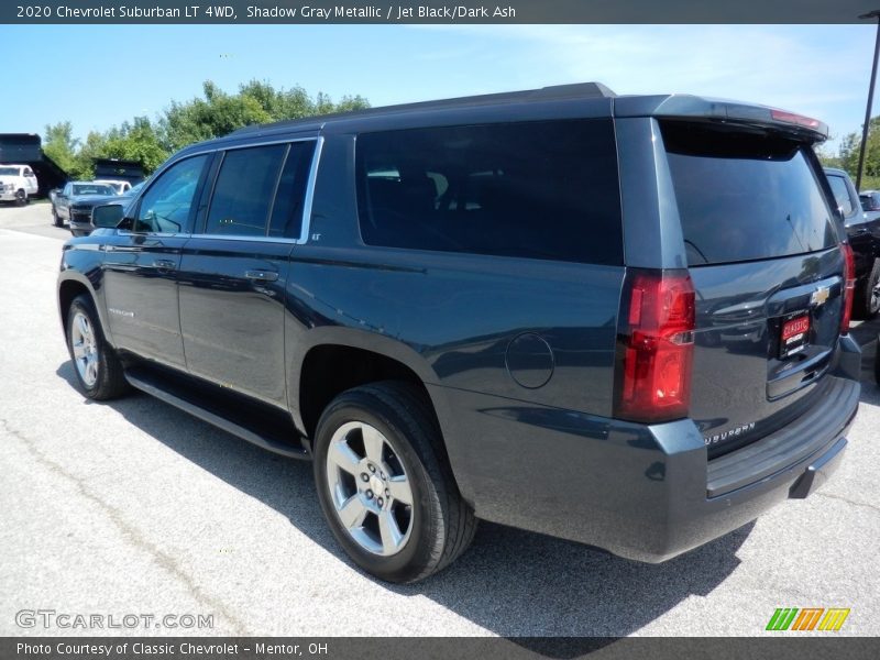 Shadow Gray Metallic / Jet Black/Dark Ash 2020 Chevrolet Suburban LT 4WD