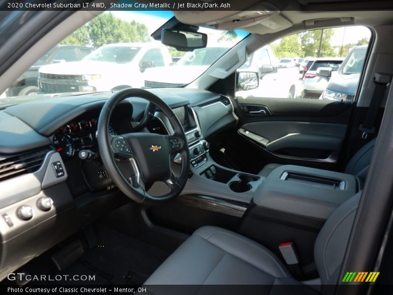 Shadow Gray Metallic / Jet Black/Dark Ash 2020 Chevrolet Suburban LT 4WD