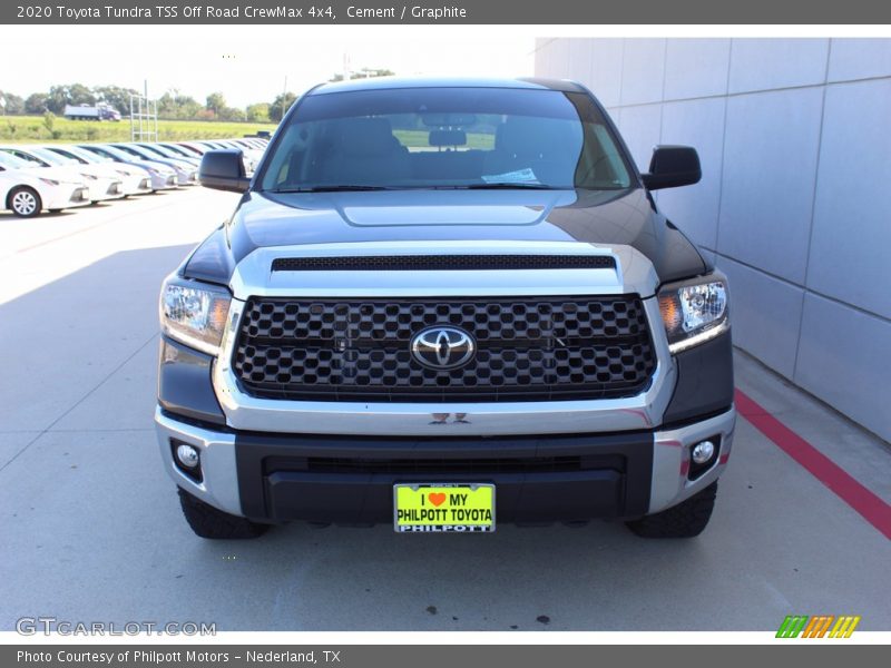 Cement / Graphite 2020 Toyota Tundra TSS Off Road CrewMax 4x4