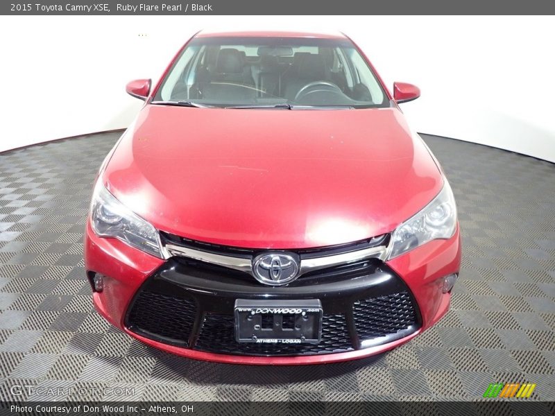 Ruby Flare Pearl / Black 2015 Toyota Camry XSE