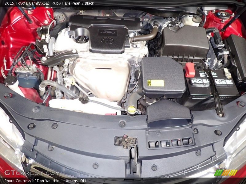 Ruby Flare Pearl / Black 2015 Toyota Camry XSE