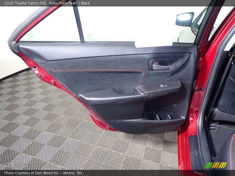 Ruby Flare Pearl / Black 2015 Toyota Camry XSE