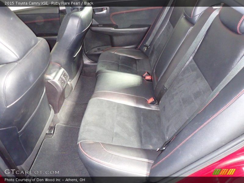Ruby Flare Pearl / Black 2015 Toyota Camry XSE