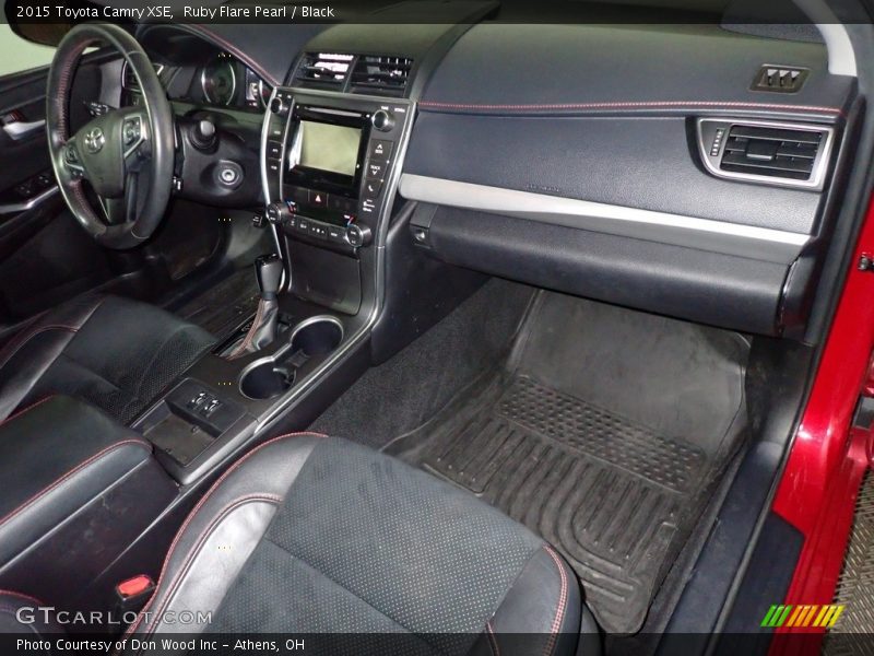 Ruby Flare Pearl / Black 2015 Toyota Camry XSE