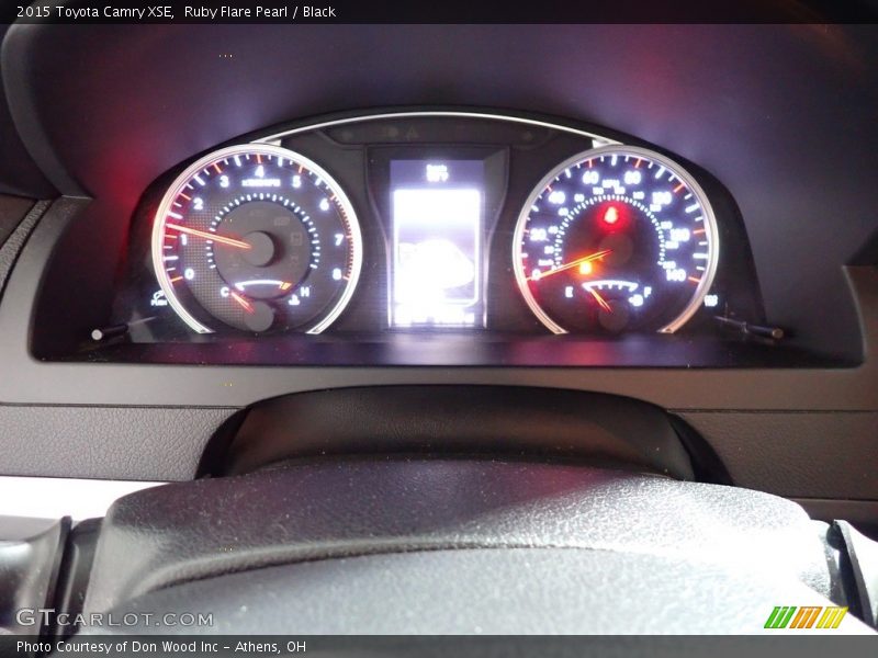 Ruby Flare Pearl / Black 2015 Toyota Camry XSE