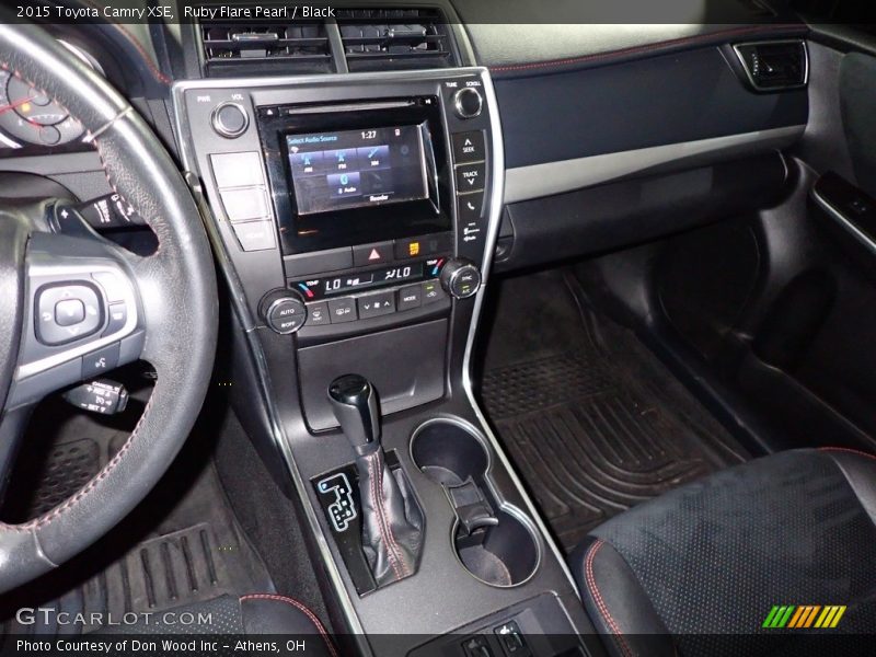 Ruby Flare Pearl / Black 2015 Toyota Camry XSE
