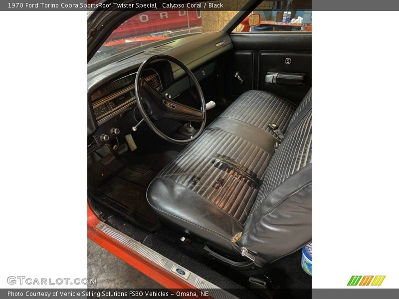  1970 Torino Cobra SportsRoof Twister Special Black Interior