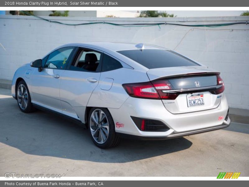 Solar Silver Metallic / Black 2018 Honda Clarity Plug In Hybrid