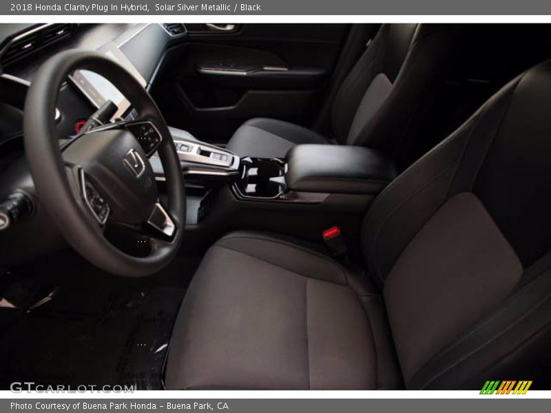 Solar Silver Metallic / Black 2018 Honda Clarity Plug In Hybrid