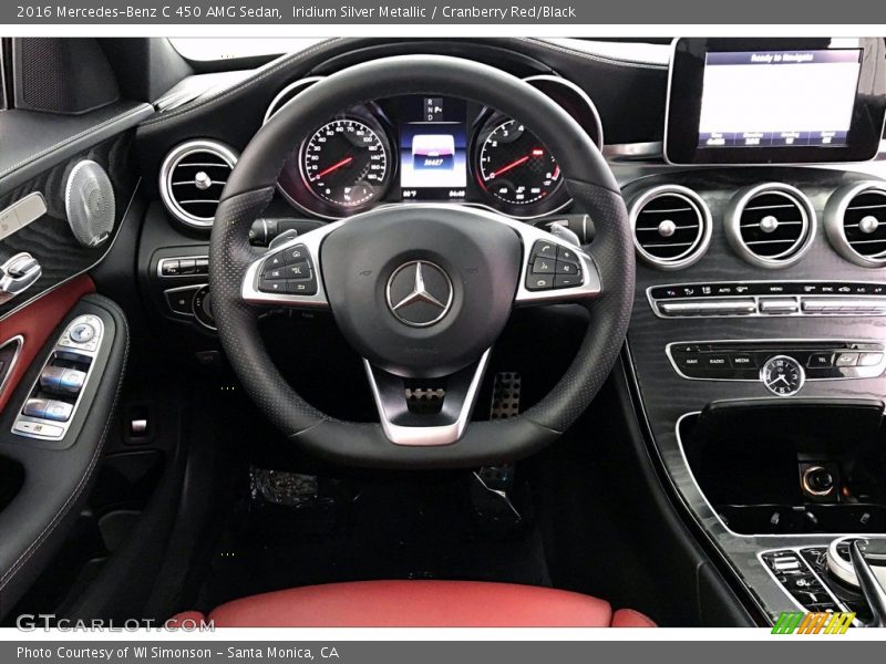 Dashboard of 2016 C 450 AMG Sedan