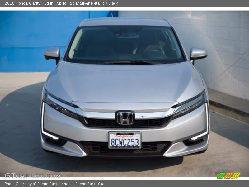 Solar Silver Metallic / Black 2018 Honda Clarity Plug In Hybrid