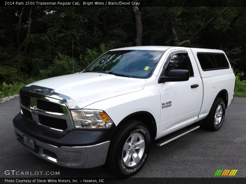 Bright White / Black/Diesel Gray 2014 Ram 1500 Tradesman Regular Cab