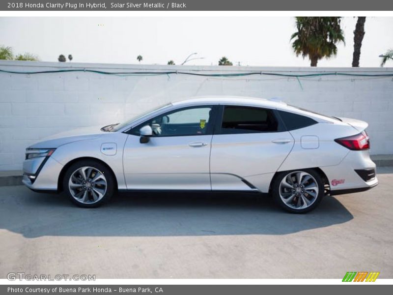 Solar Silver Metallic / Black 2018 Honda Clarity Plug In Hybrid