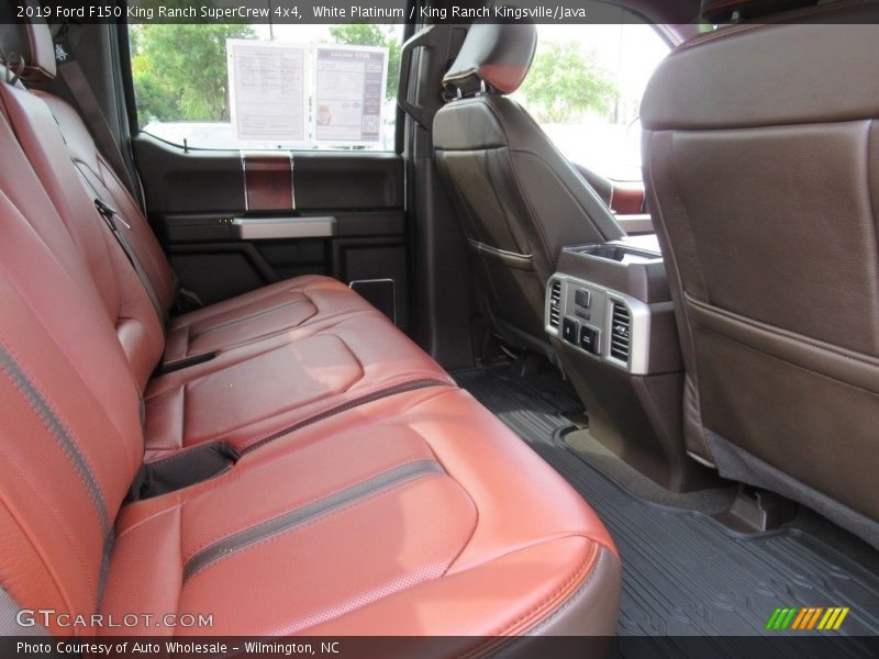 White Platinum / King Ranch Kingsville/Java 2019 Ford F150 King Ranch SuperCrew 4x4