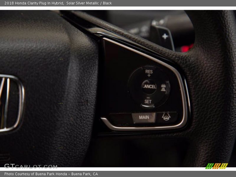 Solar Silver Metallic / Black 2018 Honda Clarity Plug In Hybrid