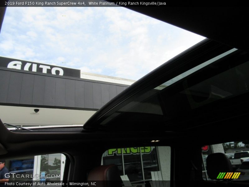 White Platinum / King Ranch Kingsville/Java 2019 Ford F150 King Ranch SuperCrew 4x4