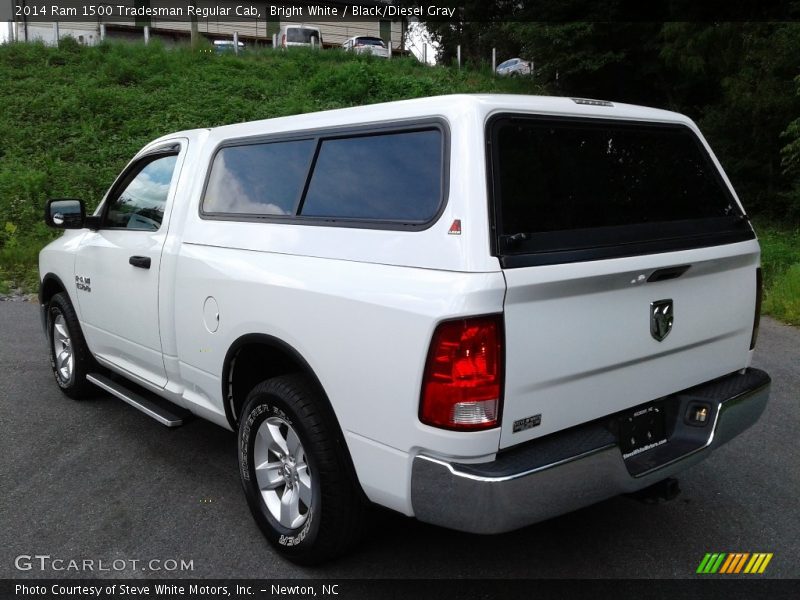 Bright White / Black/Diesel Gray 2014 Ram 1500 Tradesman Regular Cab