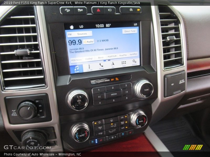 White Platinum / King Ranch Kingsville/Java 2019 Ford F150 King Ranch SuperCrew 4x4