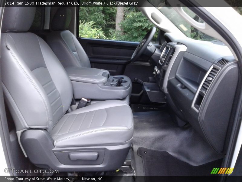 Bright White / Black/Diesel Gray 2014 Ram 1500 Tradesman Regular Cab