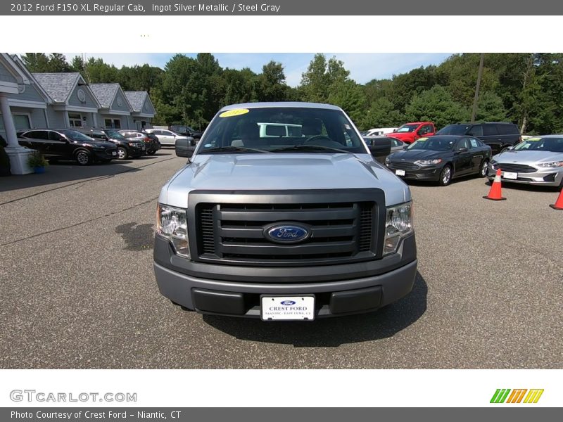 Ingot Silver Metallic / Steel Gray 2012 Ford F150 XL Regular Cab