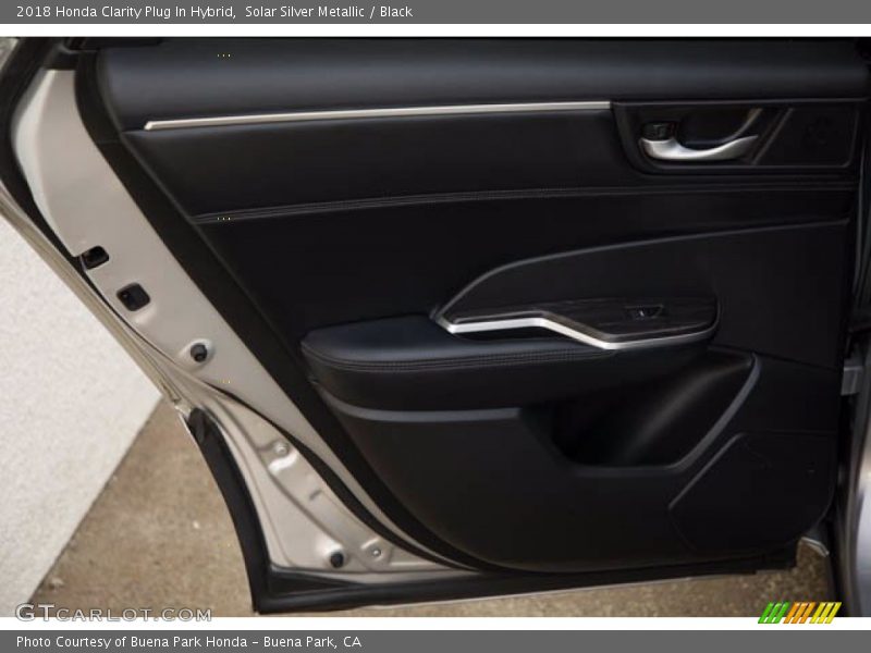 Solar Silver Metallic / Black 2018 Honda Clarity Plug In Hybrid