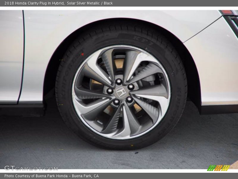 Solar Silver Metallic / Black 2018 Honda Clarity Plug In Hybrid