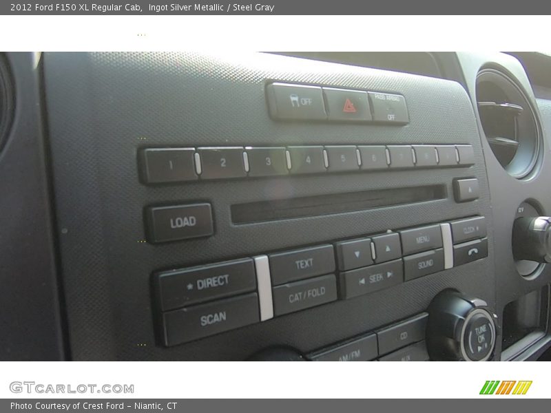 Ingot Silver Metallic / Steel Gray 2012 Ford F150 XL Regular Cab