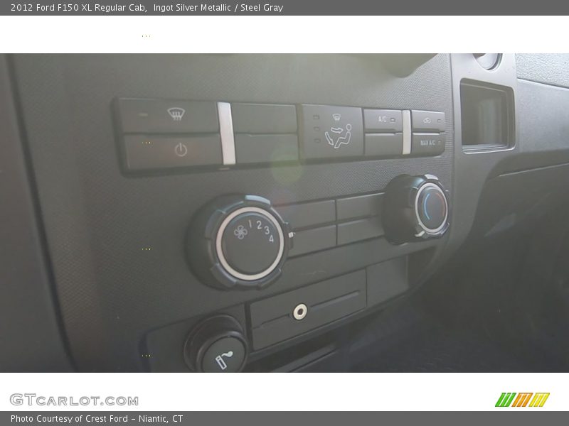 Ingot Silver Metallic / Steel Gray 2012 Ford F150 XL Regular Cab