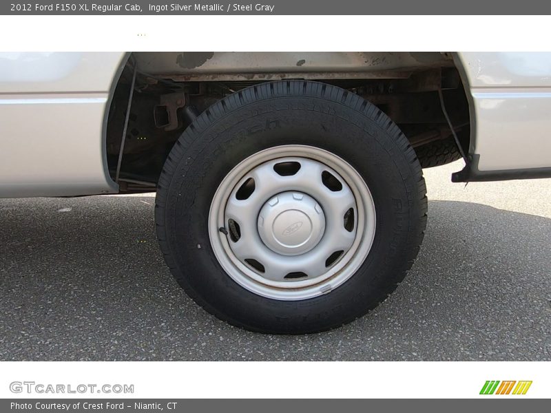 Ingot Silver Metallic / Steel Gray 2012 Ford F150 XL Regular Cab