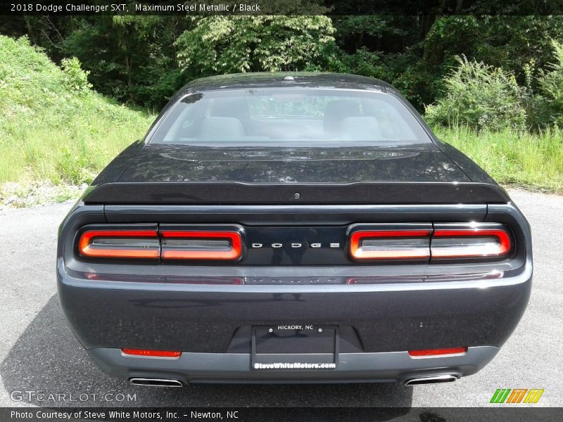 Maximum Steel Metallic / Black 2018 Dodge Challenger SXT