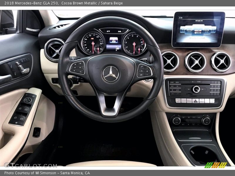 Cocoa Brown Metallic / Sahara Beige 2018 Mercedes-Benz GLA 250