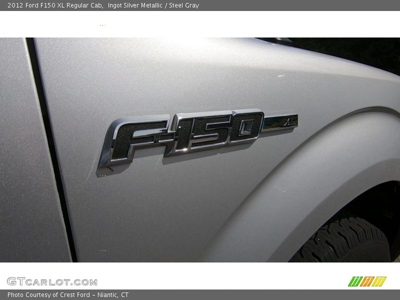 Ingot Silver Metallic / Steel Gray 2012 Ford F150 XL Regular Cab