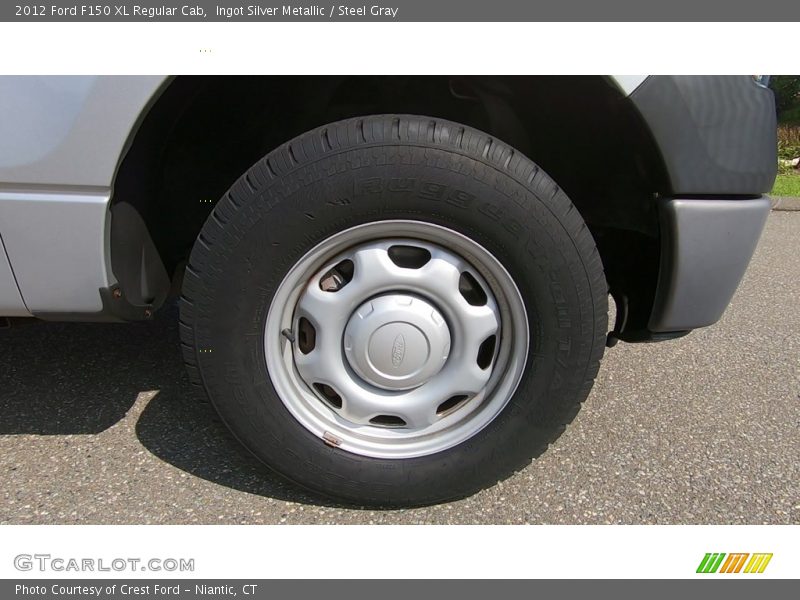 Ingot Silver Metallic / Steel Gray 2012 Ford F150 XL Regular Cab