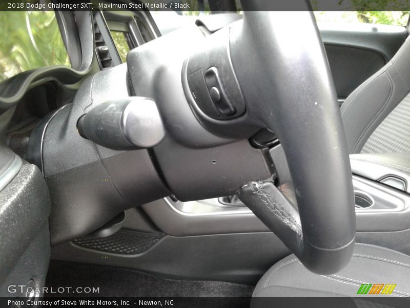 Maximum Steel Metallic / Black 2018 Dodge Challenger SXT