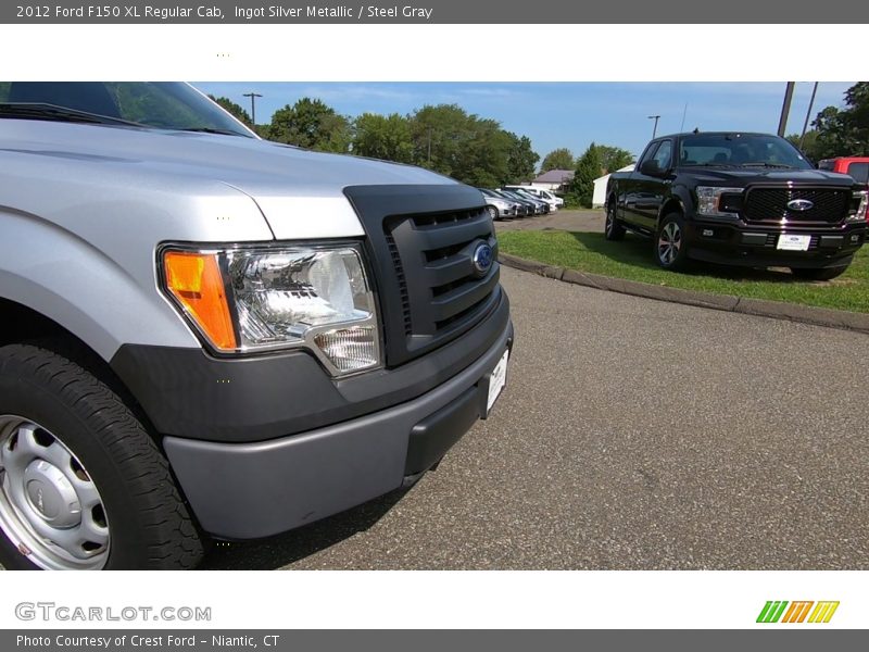 Ingot Silver Metallic / Steel Gray 2012 Ford F150 XL Regular Cab