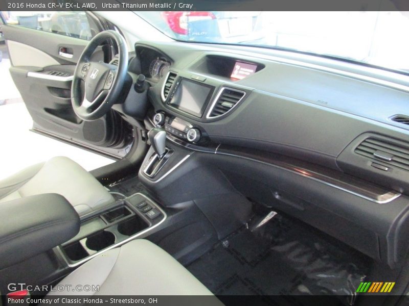 Urban Titanium Metallic / Gray 2016 Honda CR-V EX-L AWD