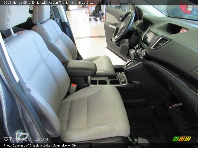Urban Titanium Metallic / Gray 2016 Honda CR-V EX-L AWD